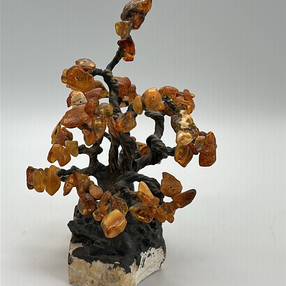 Lithuanian A.R Other - Lithuanian Authentic Natural Baltic Amber Tree 